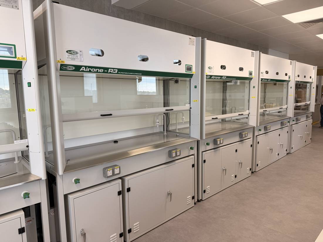 New equipment in the Pharmacy lab