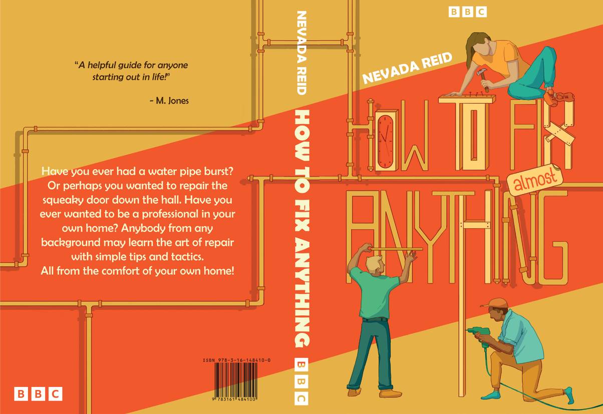 Maria-Teodora Dragomir's book cover created for the BBC Studio book cover professional competition