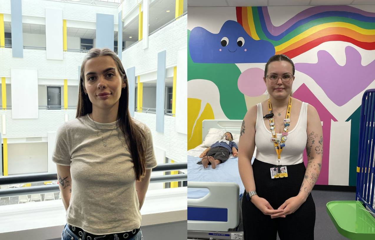Kate Robinson (left) and Ellena Scott (right)