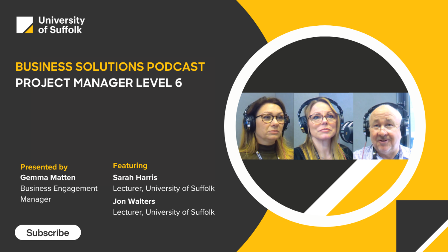Project Manager Level 6 podcast