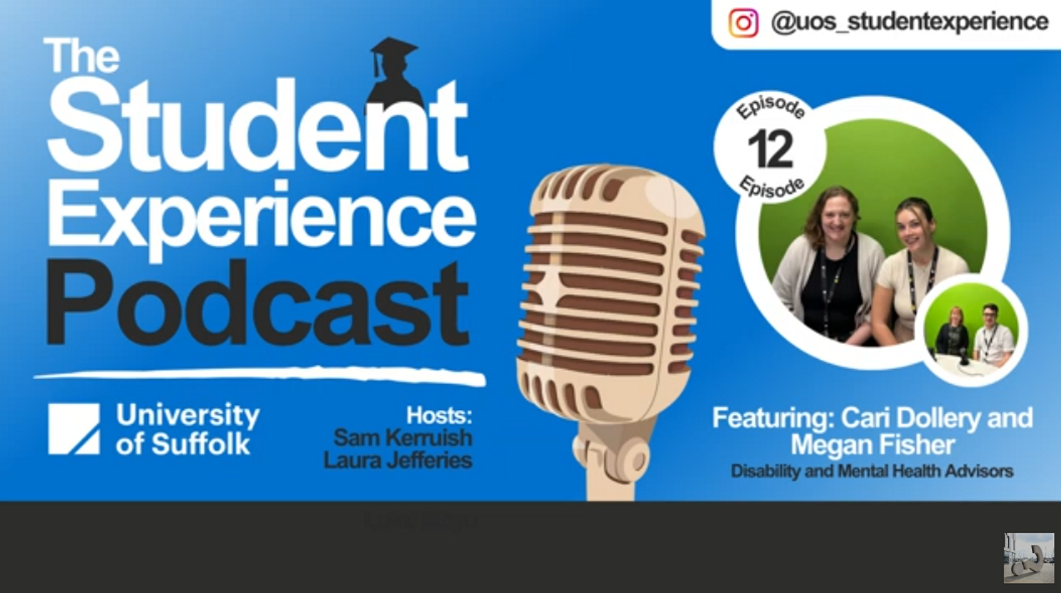 Student Experience Podcast - Ep 12 thumbnail