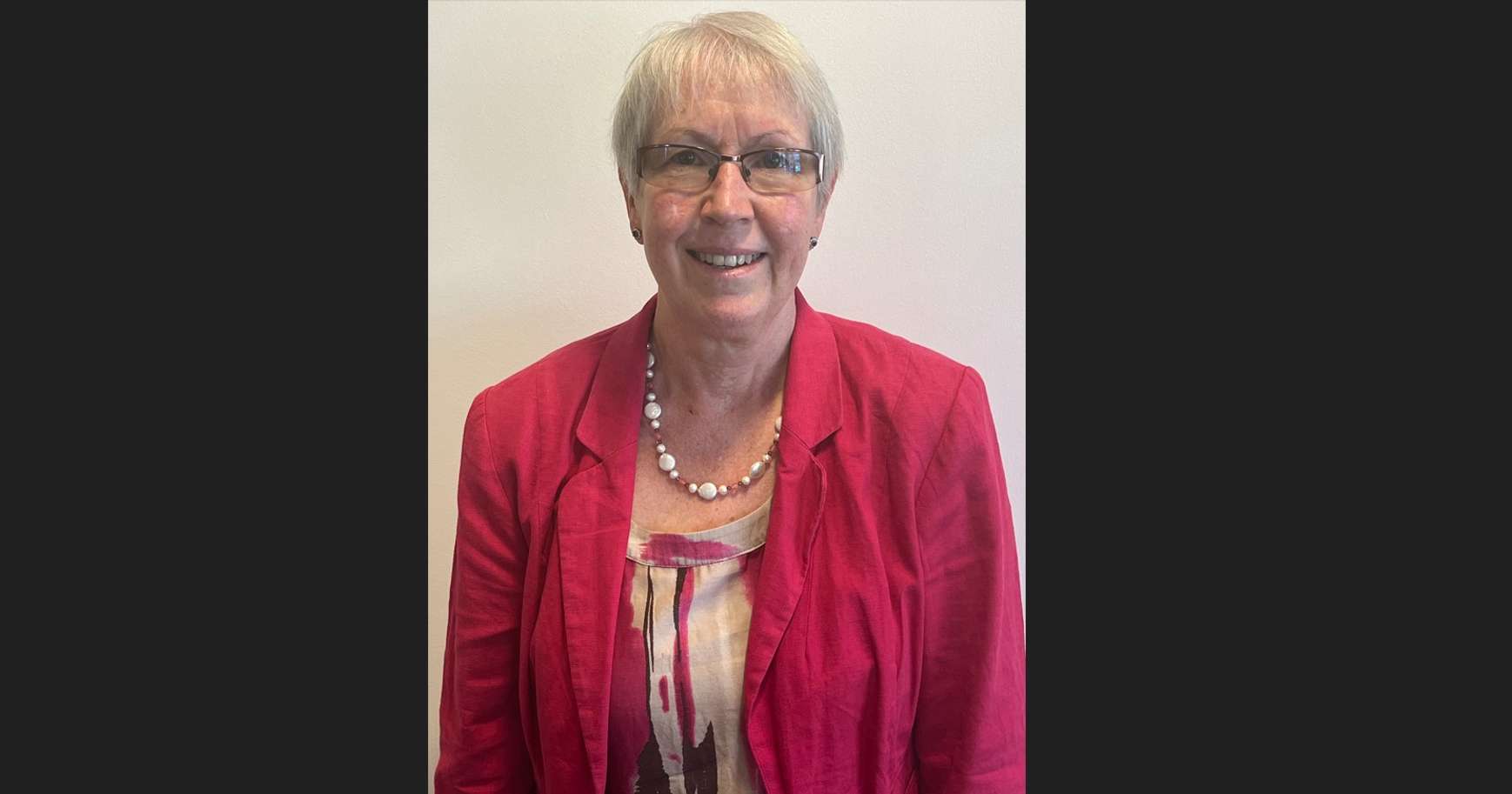 Professor Helen Langton smiling. Helen has been awarded an MBE in the King's Birthday Honours