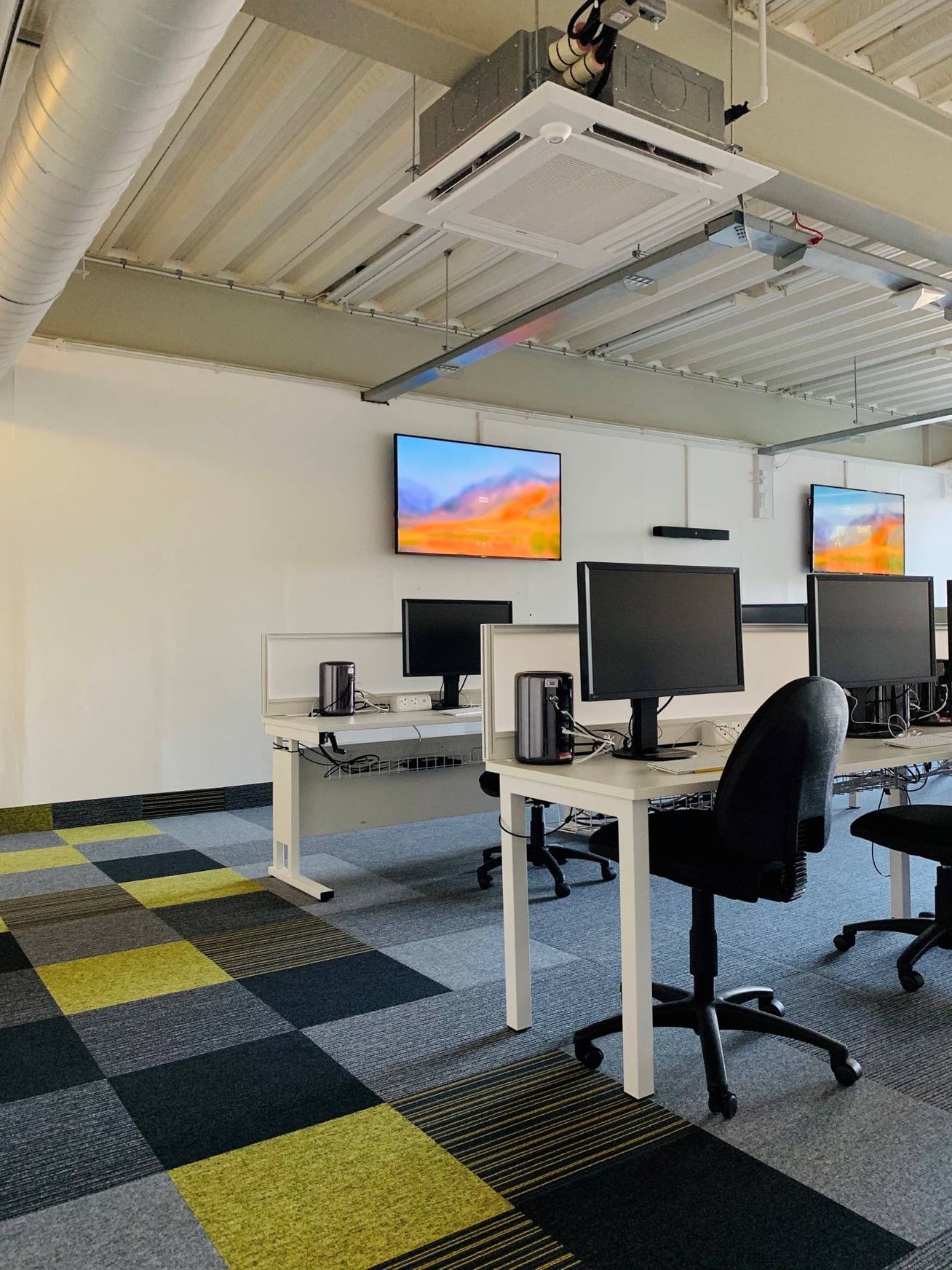 Computer room in the Arts Building