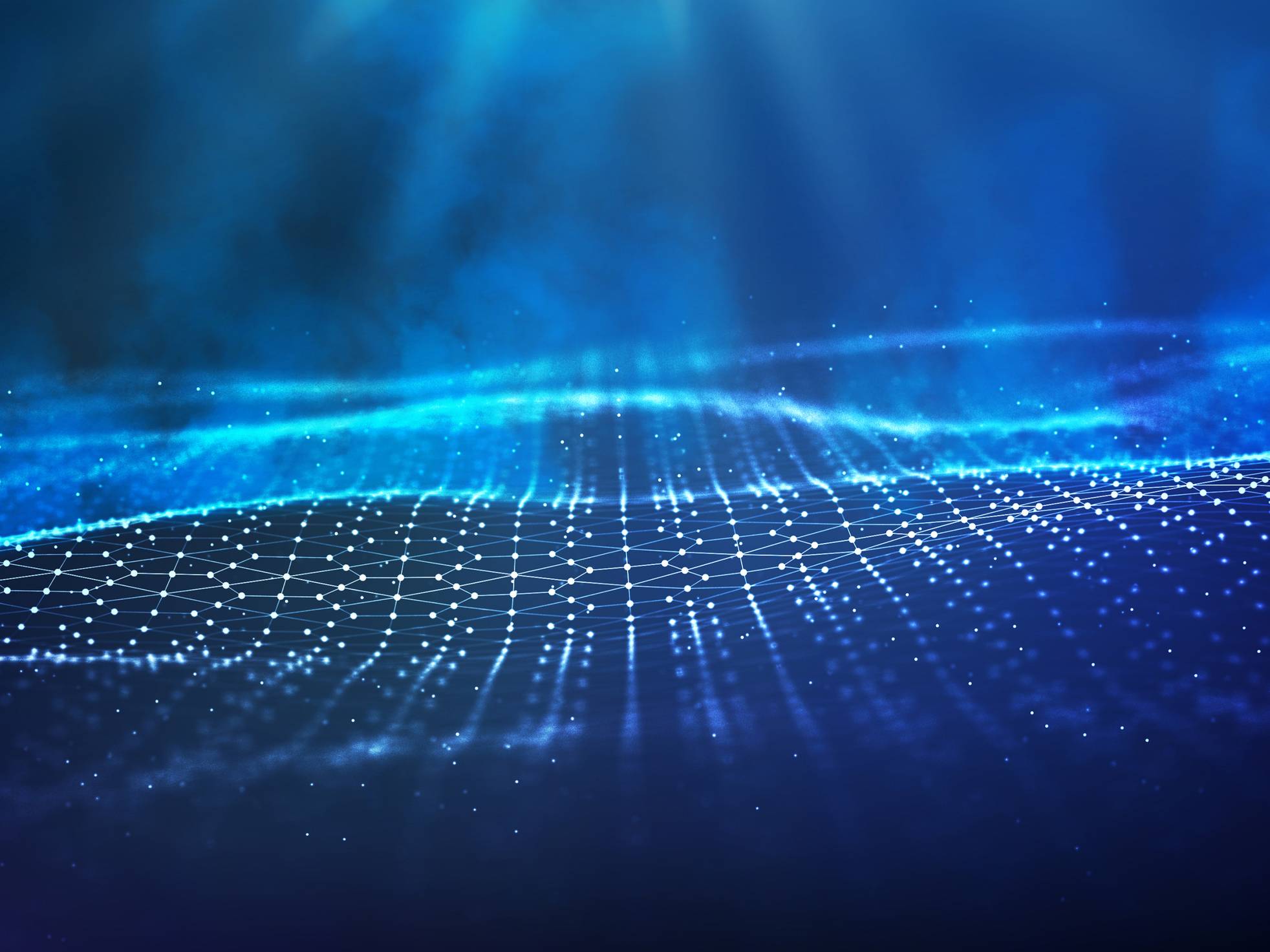 Blockchain technology, cryptocurrency fintech and programming abstract.