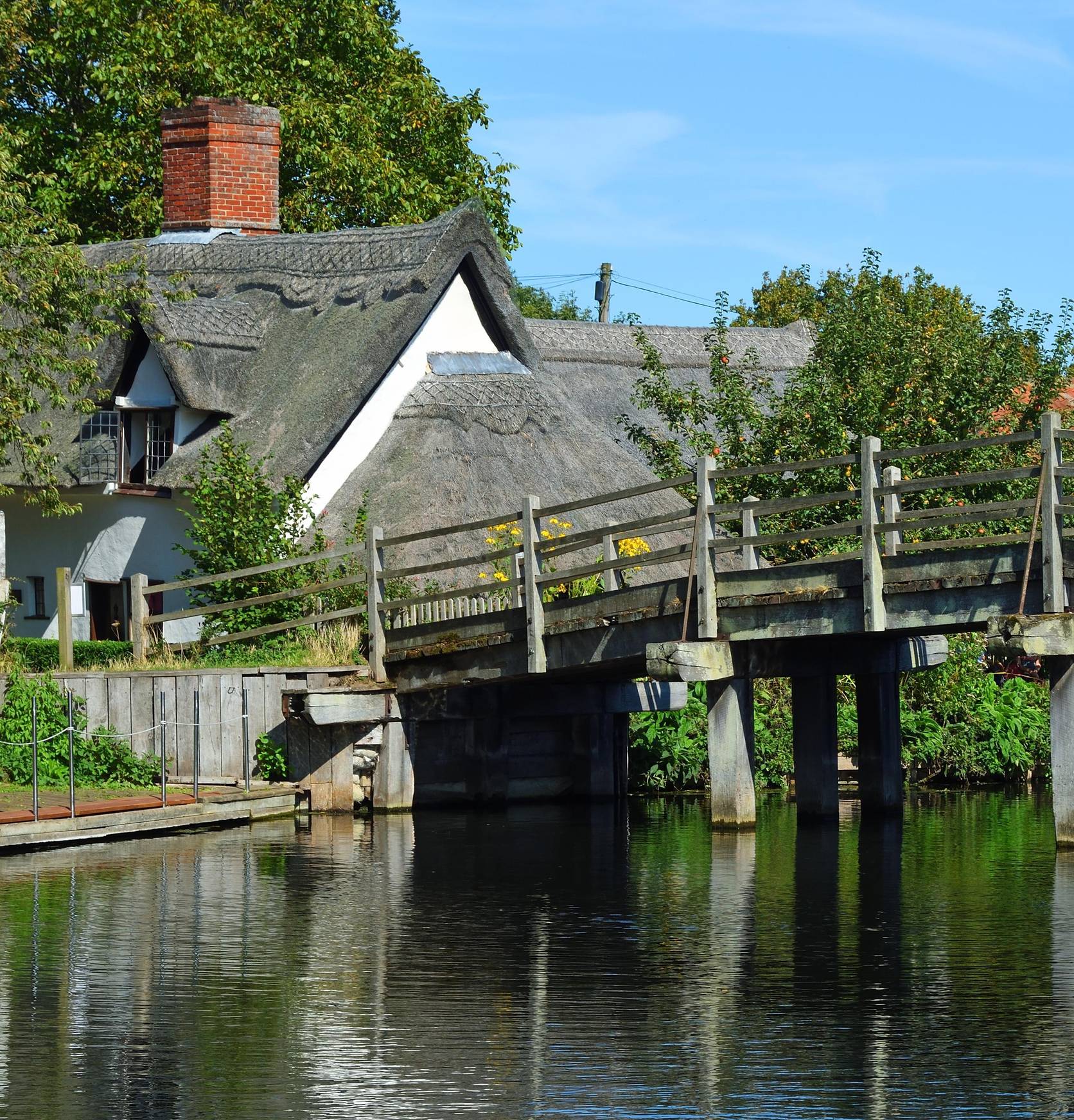 Bridge on the river Stour near Flatford Mill