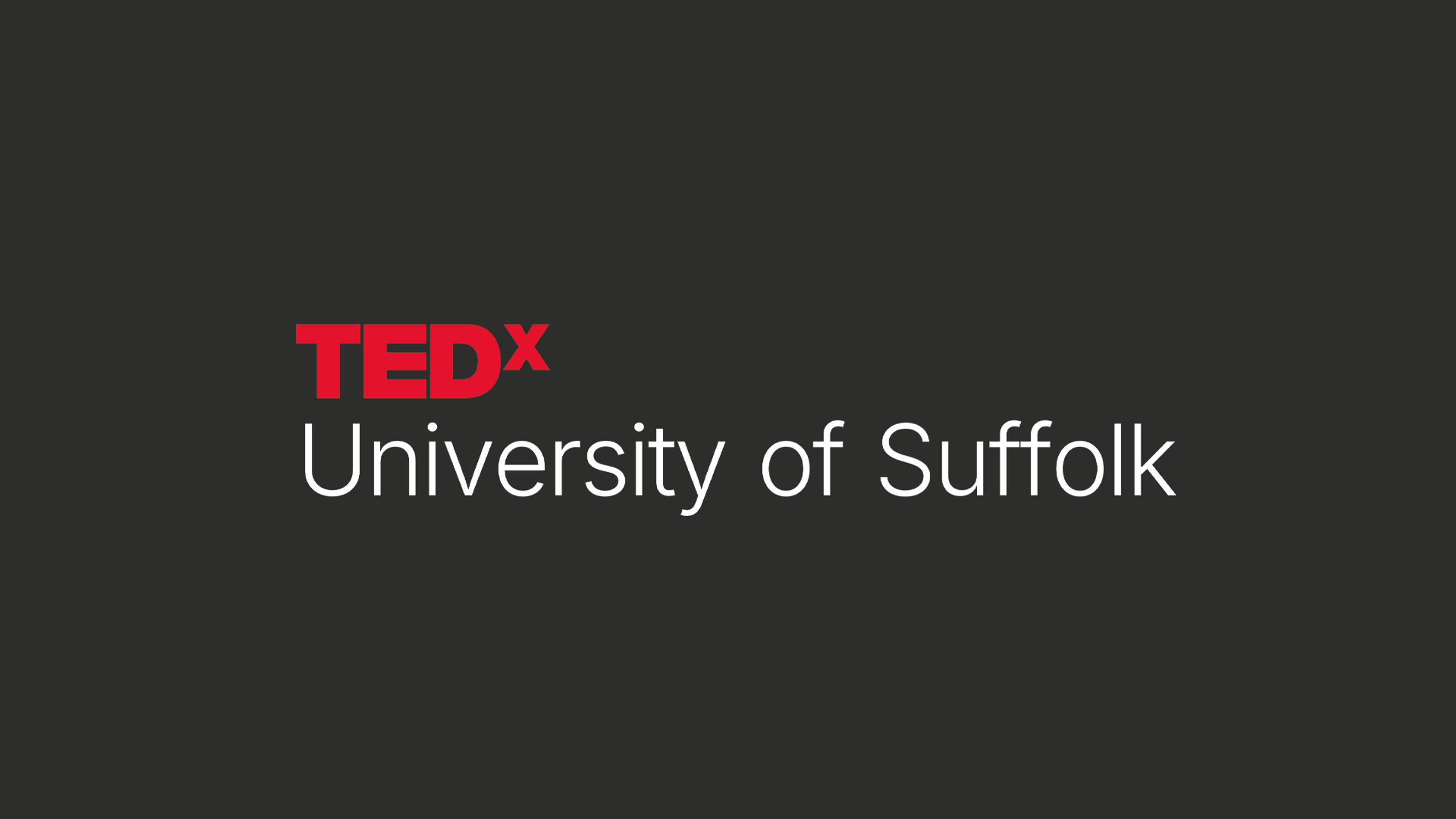 Tedx University of Suffolk