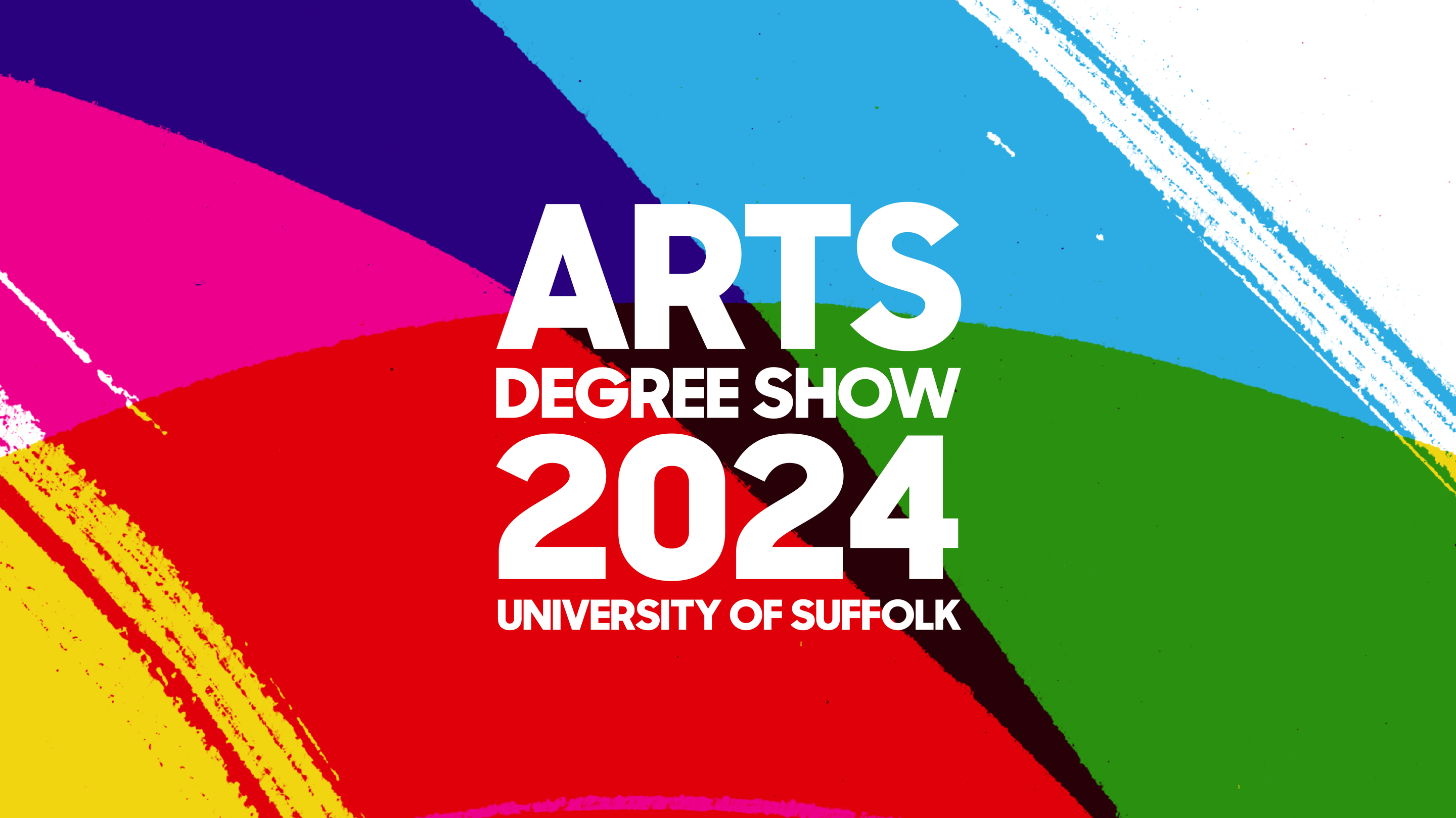 Arts Degree Show 2024 logo landscape