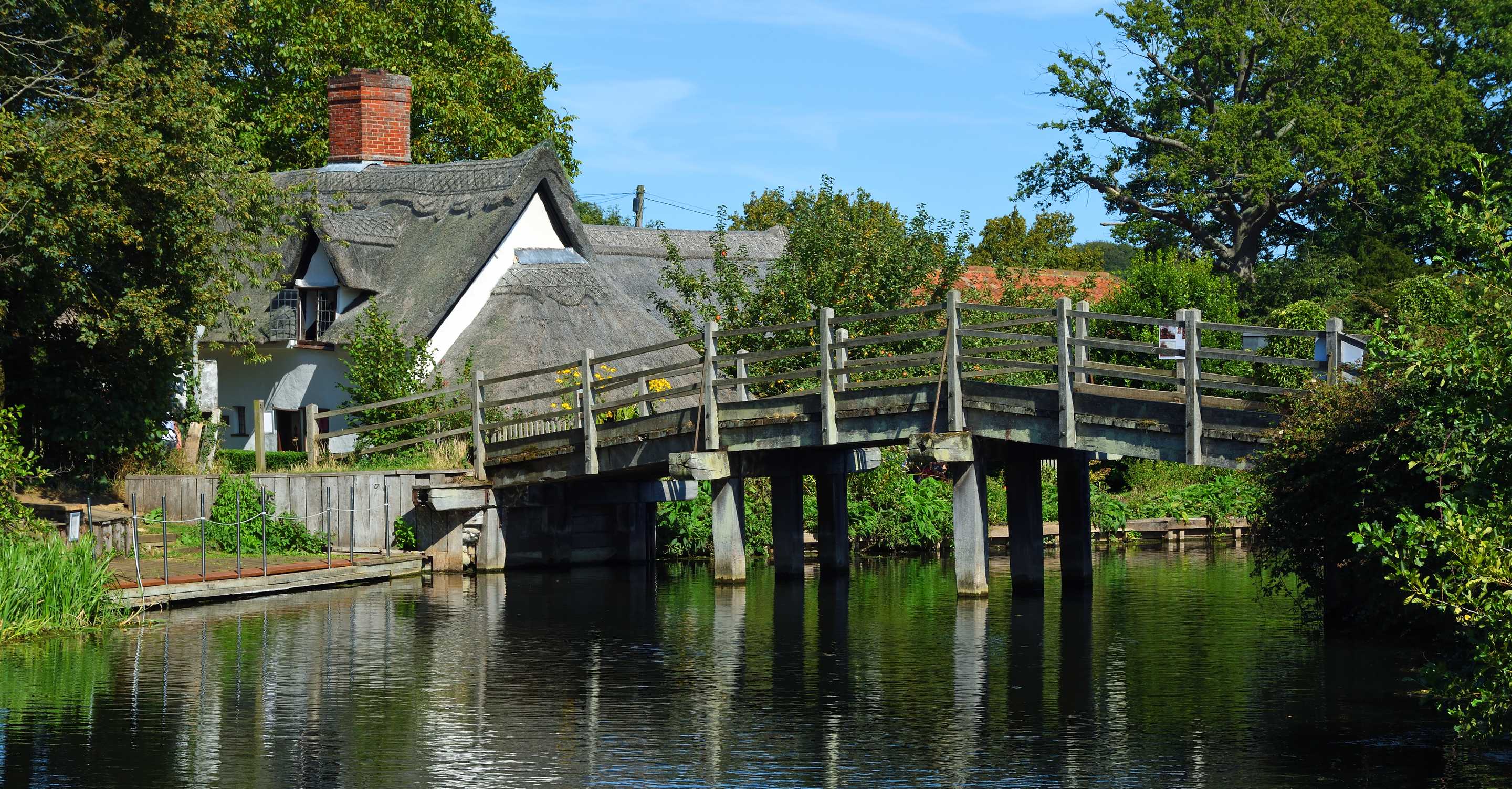 Bridge on the river Stour near Flatford Mill