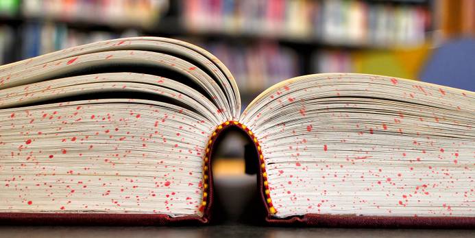 An open book