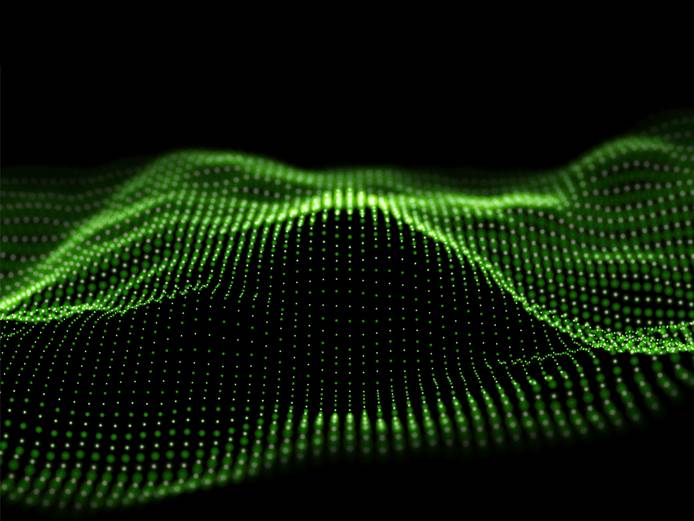 Green data/particle wave