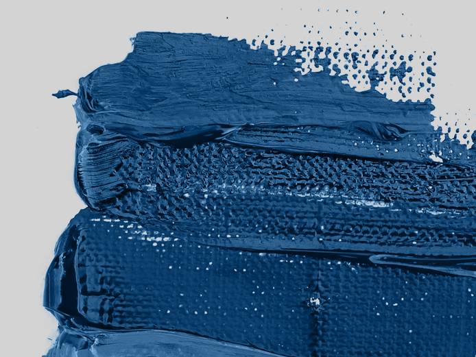 Blue paint texture