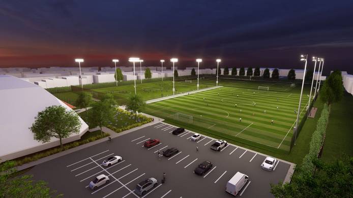 A CGI rendering of what the new sports facilities at Inspire Swag could look like