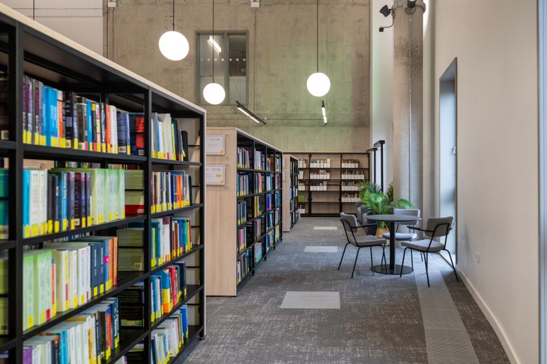 The new library in the Waterfront Building
