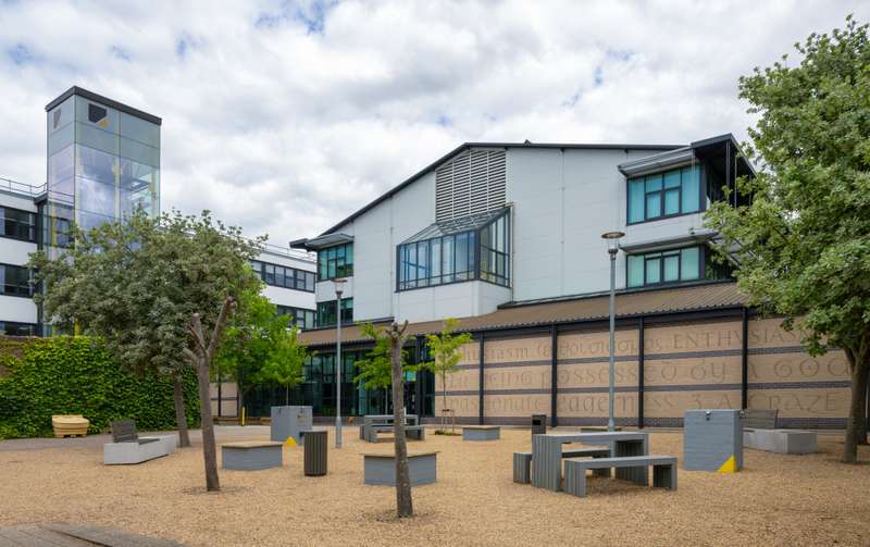 Exterior of the Arts Building