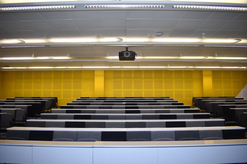 Empty lecture theatre