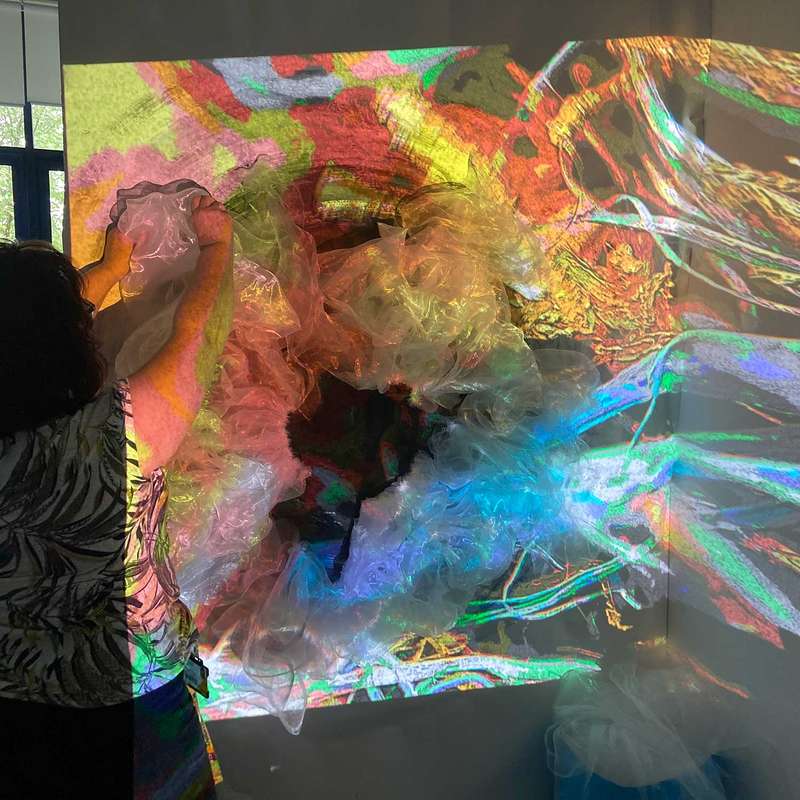 Final year projection studio experimentation