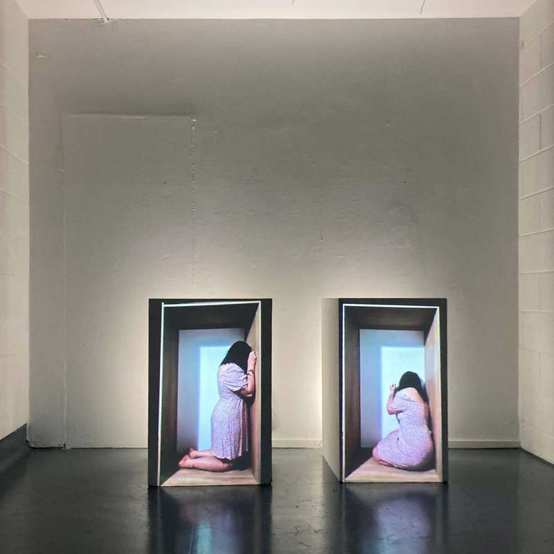 Joe Merry projection installation