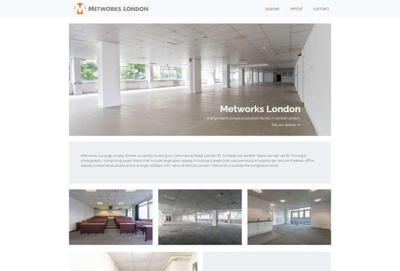 Marvin Matherson - Metworks London - Client Website