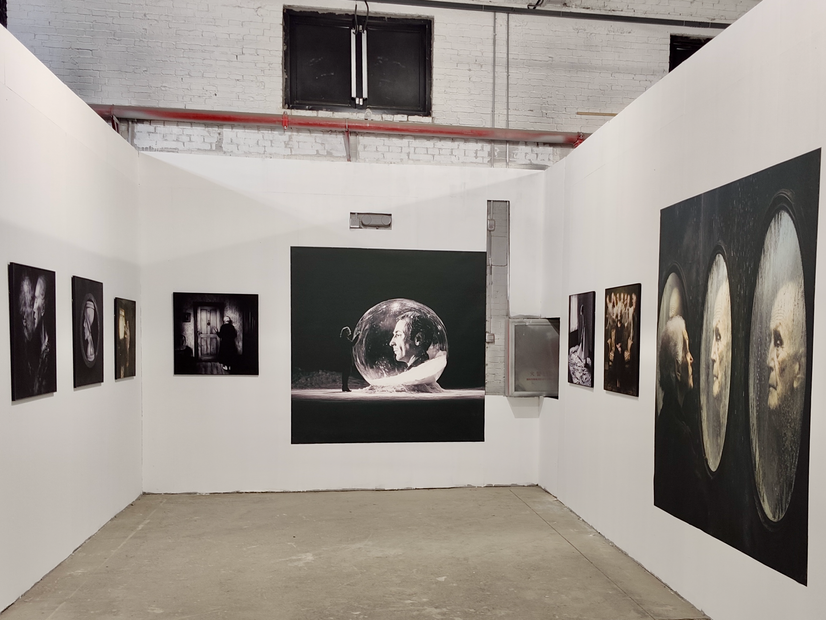 Eliza Stephens’ work at the Pingyao International Photography Festival. Credit: Experimental Photo Festival
