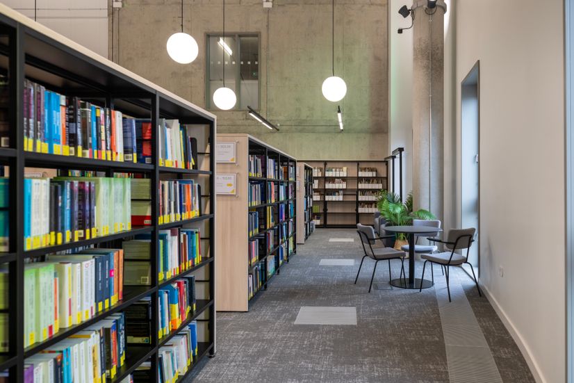 The new library in the Waterfront Building